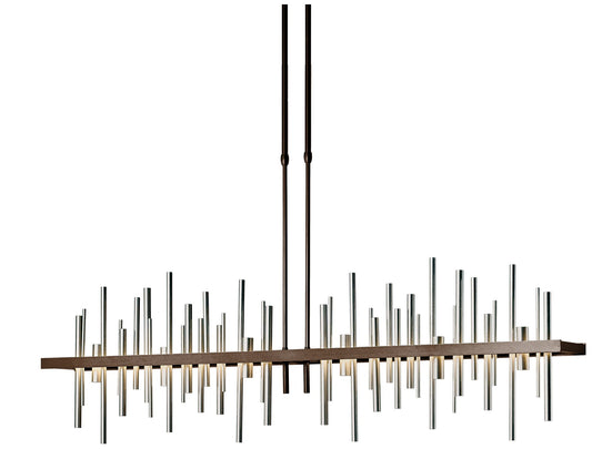 Cityscape 51.9" Bronze Long LED Pendant