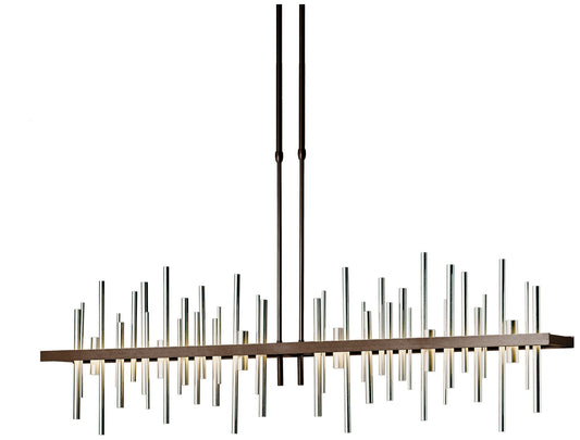 Cityscape 51.9" Bronze Long LED Pendant