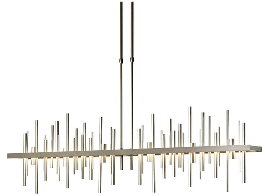 Cityscape 51.9" Dark Smoke Long LED Pendant