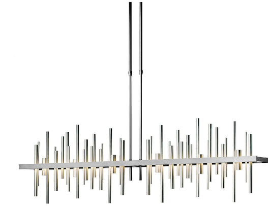 Cityscape 51.9" Vintage Platinum Short LED Pendant