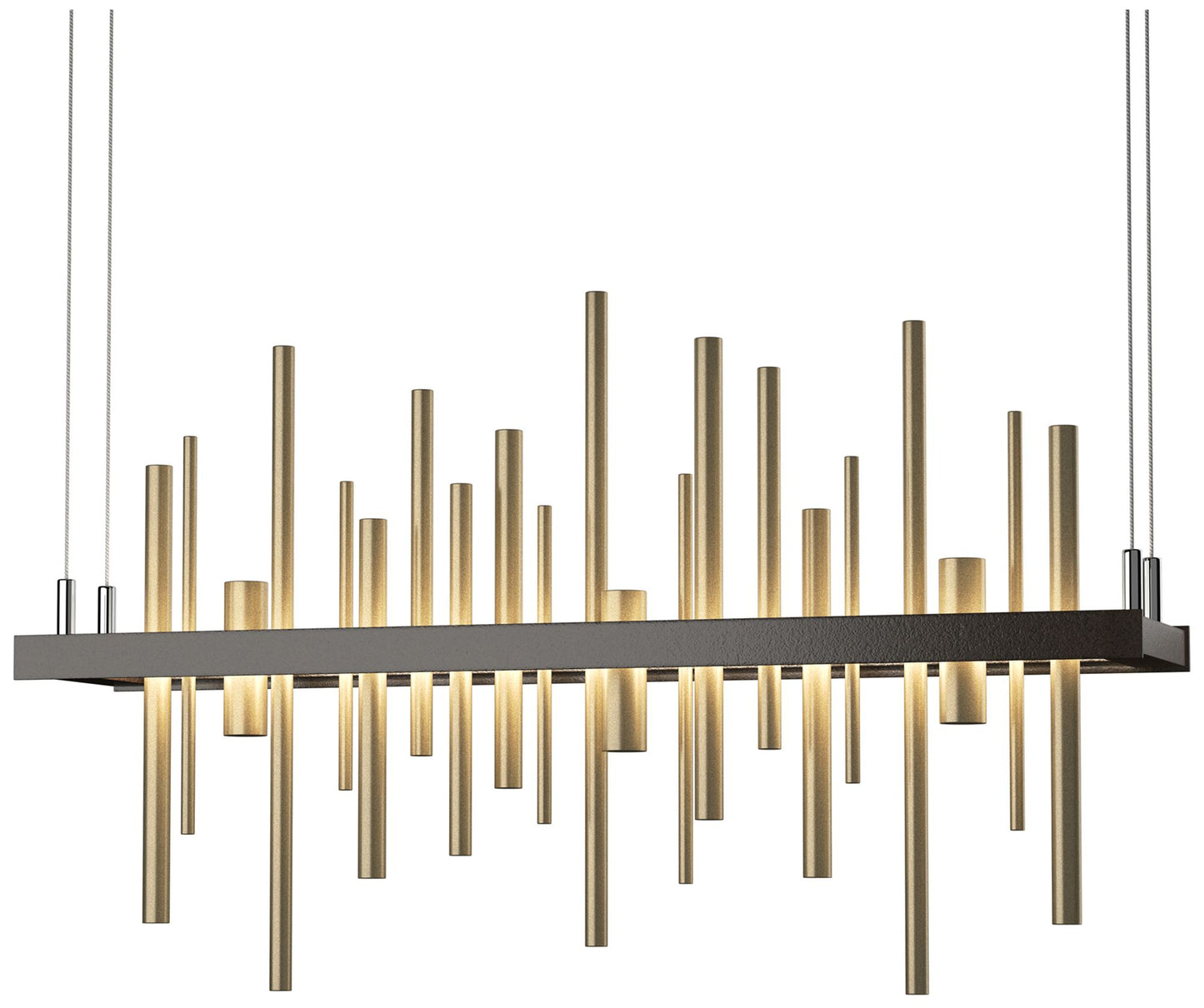 Cityscape LED Pendant - Oil Rubbed Bronze - Gold