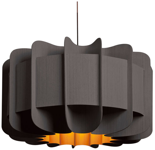 Clarissa Pendant WEP Light Collection - Black Finish - Ebony Shade