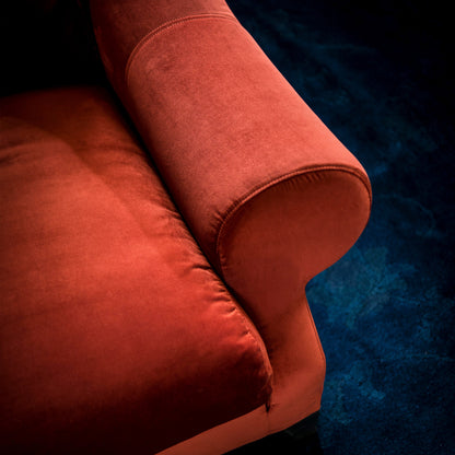 Classic Designer Velvet Armchair