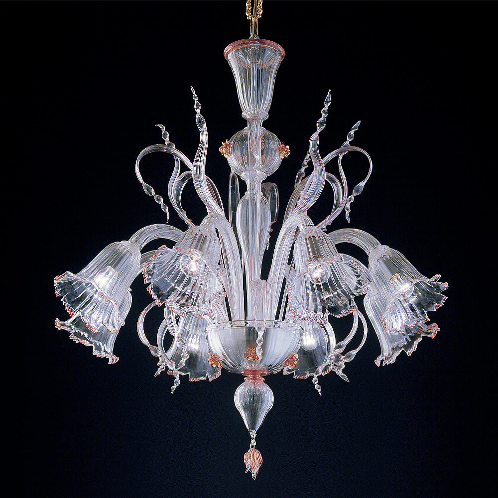 Classic Floral Detail Chandelier