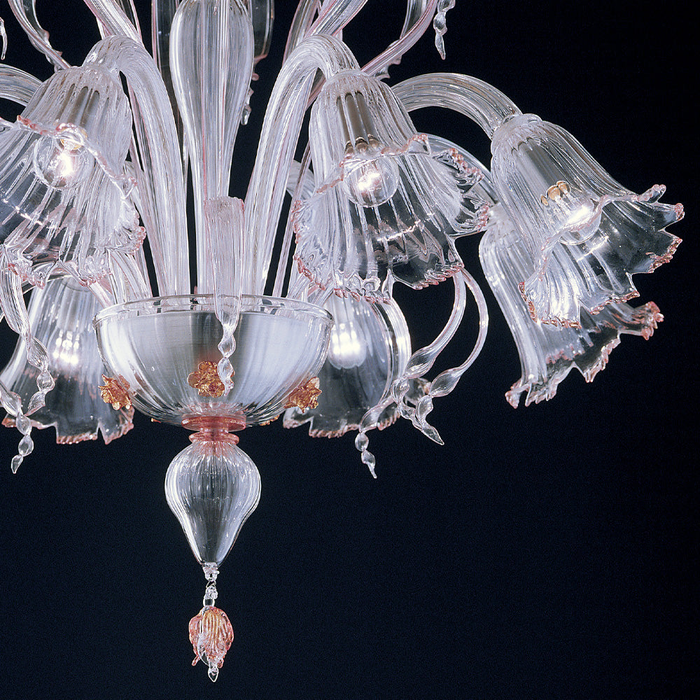 Classic Floral Detail Chandelier