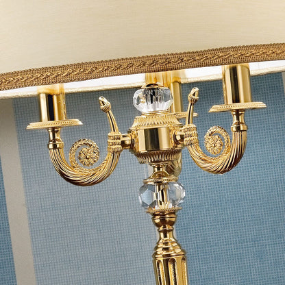 Classic Gold Candelabra Table Lamp