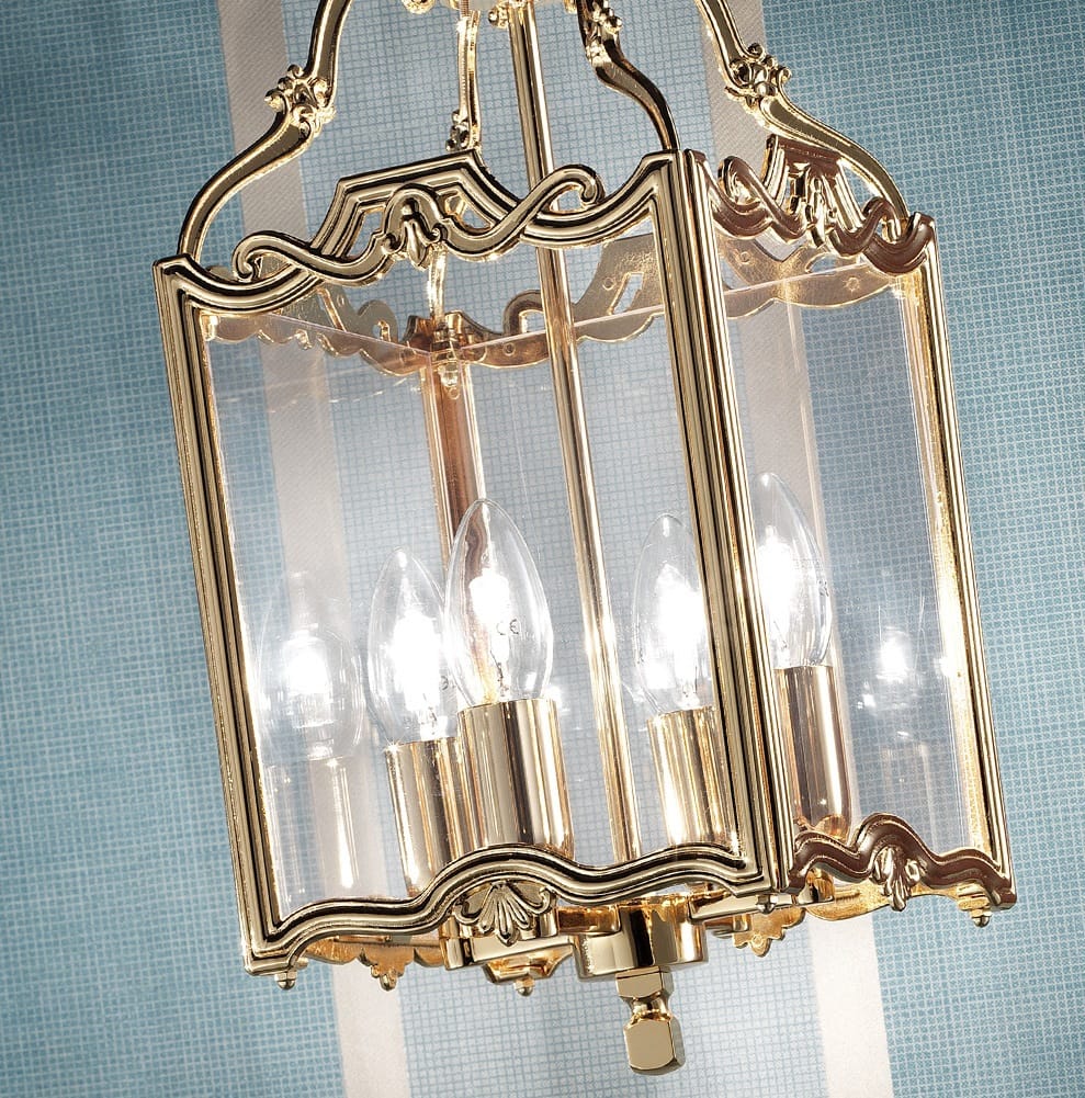 Classic Gold Plated Italian Lantern