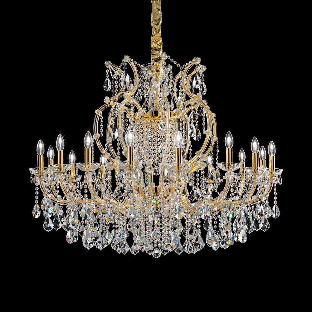 Classic Italian Crystal Designer Chandelier