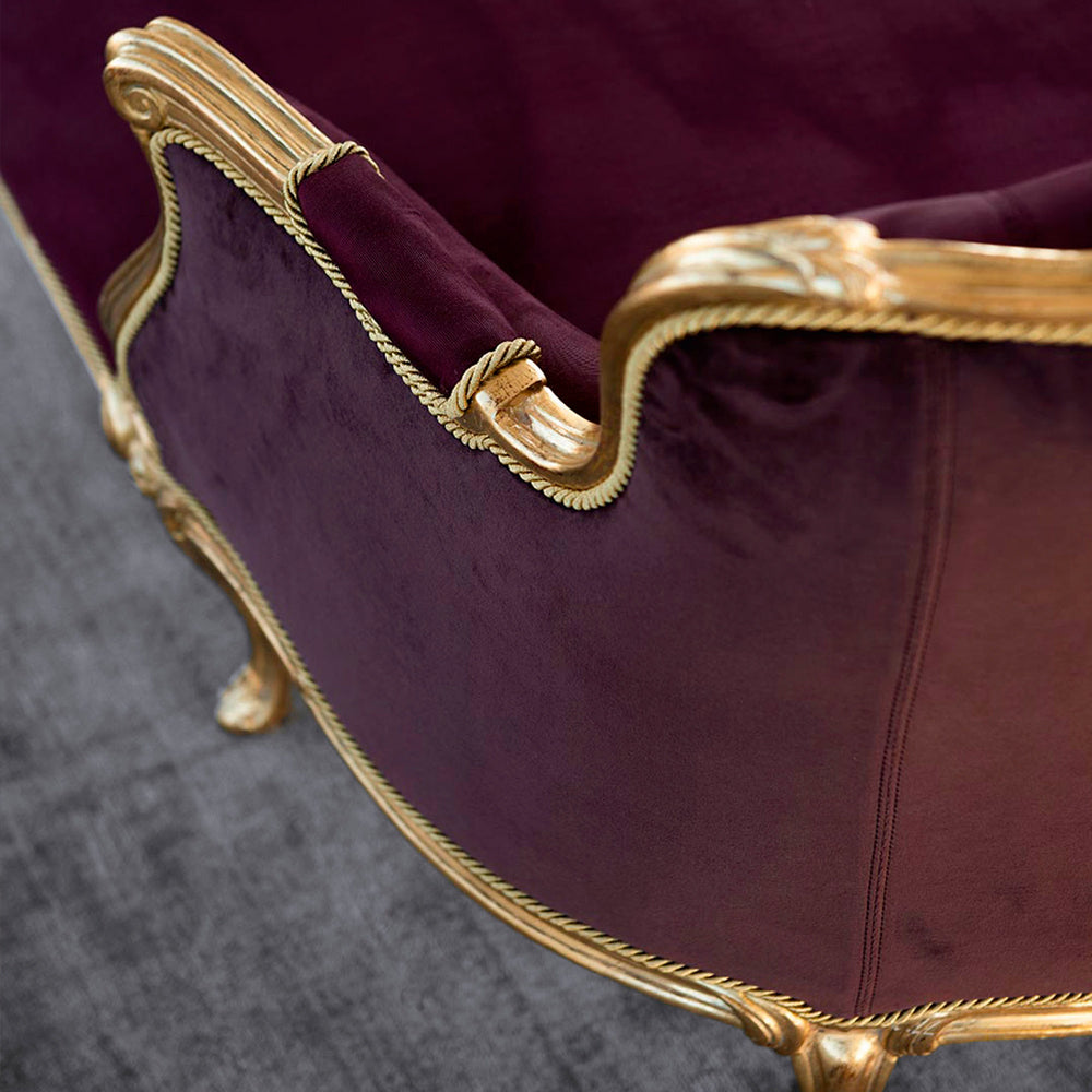 Classic Louis XVI Style Chaise Longue