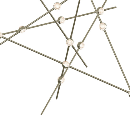 Constellation Aquila Major 50" Wide Satin Nickel Pendant