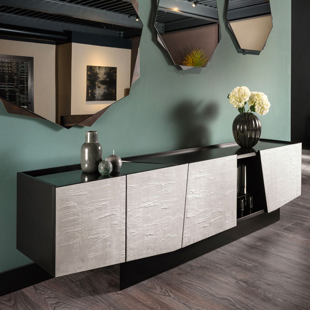 Contemporary 4 Door Sideboard