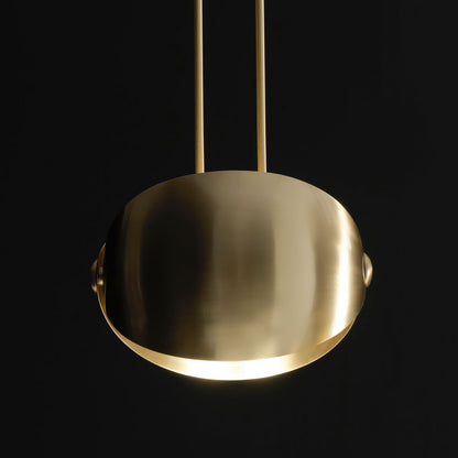 Contemporary Brass Pendant Light