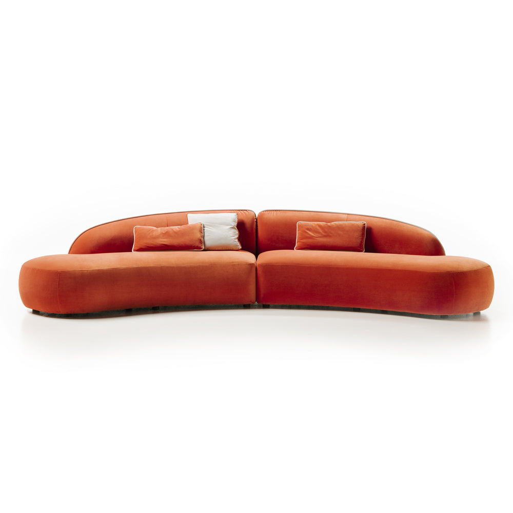 Contemporary Chaise Style Modular Sofa