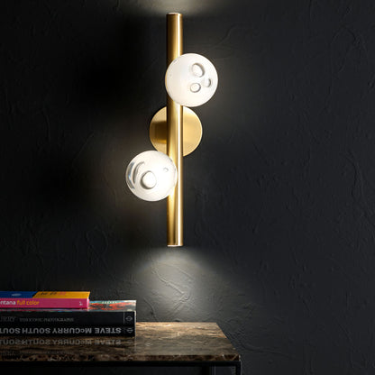 Contemporary Crystal Wall Light