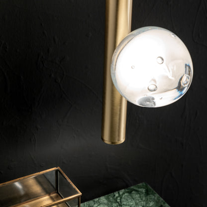 Contemporary Crystal Wall Light
