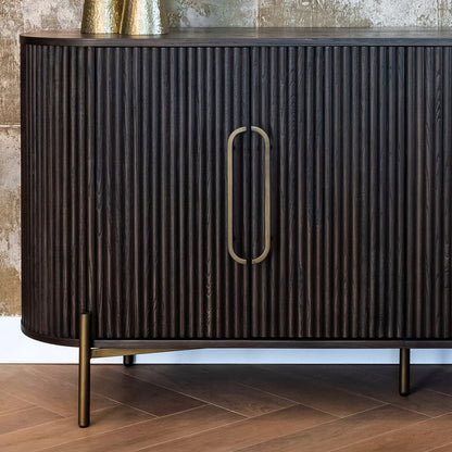 Contemporary Dark Oak Sideboard