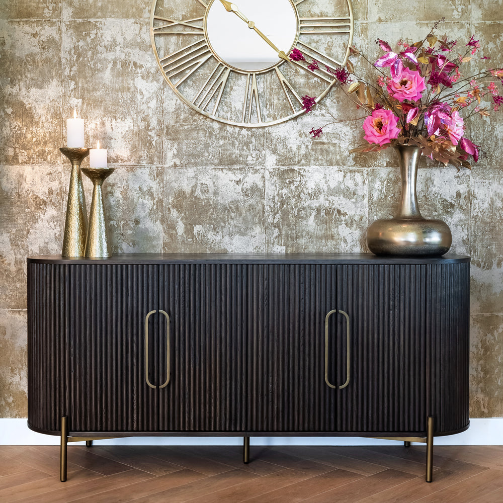 Contemporary Dark Oak Sideboard