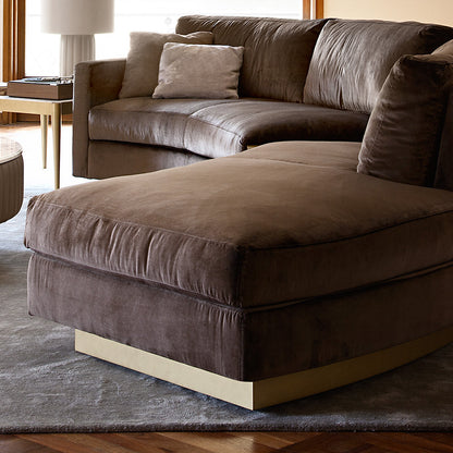 Contemporary Designer Curved Italian Modular Sofa