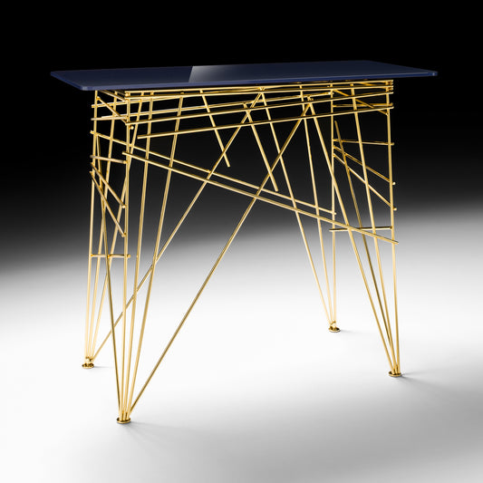 Contemporary Designer Lacquered Console Table