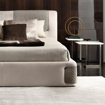 Contemporary Designer Luxury Italian Upholstered Bed