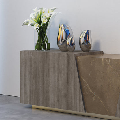 Luxury Marble Fronted Sideboard