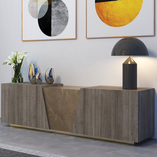 Luxury Marble Fronted Sideboard