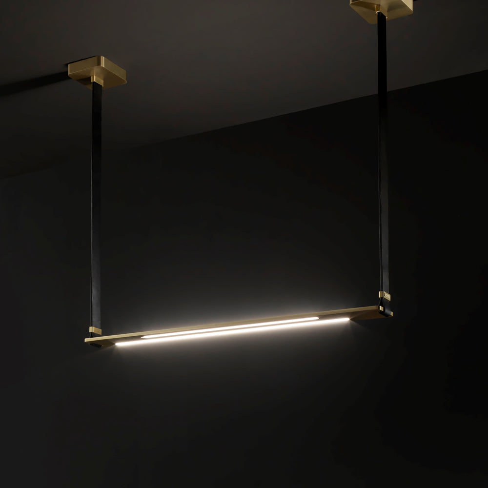 Contemporary Horizontal Suspension Light