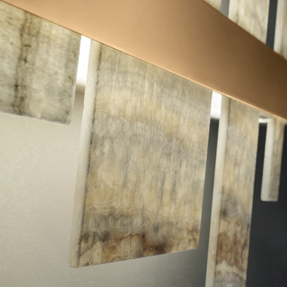 Contemporary Italian Natural Onyx Wall Light