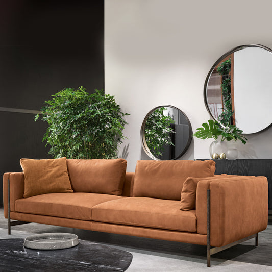 Contemporary Leather Sofa