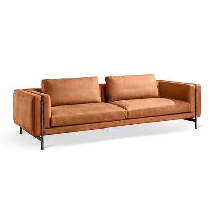 Contemporary Leather Sofa