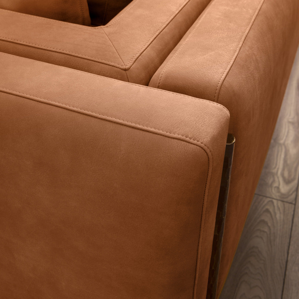 Contemporary Leather Sofa