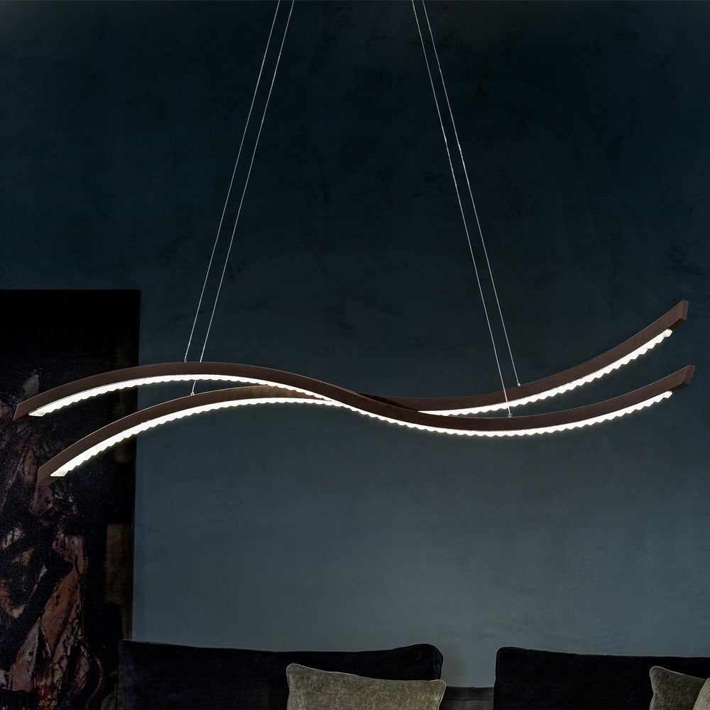 Contemporary Linear Chandelier