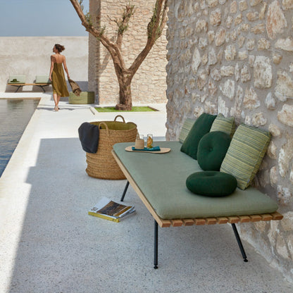 Contemporary Outdoor Designer Sun Lounger