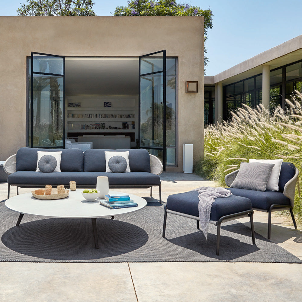 Modern Round Outdoor Coffee Table