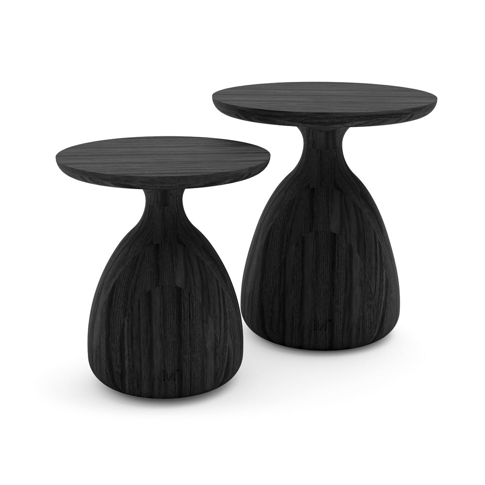 Contemporary Wooden Outdoor Side Table