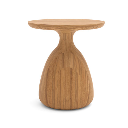 Contemporary Wooden Outdoor Side Table