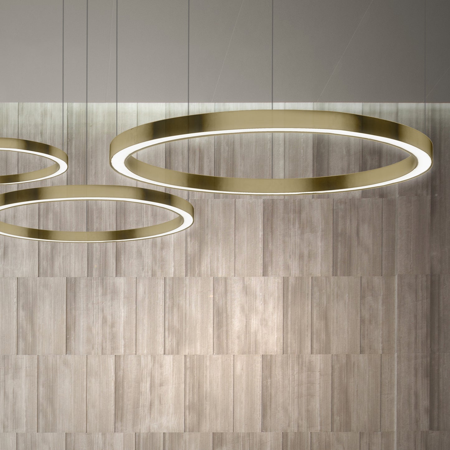 Contemporary Round Downlight Chandelier