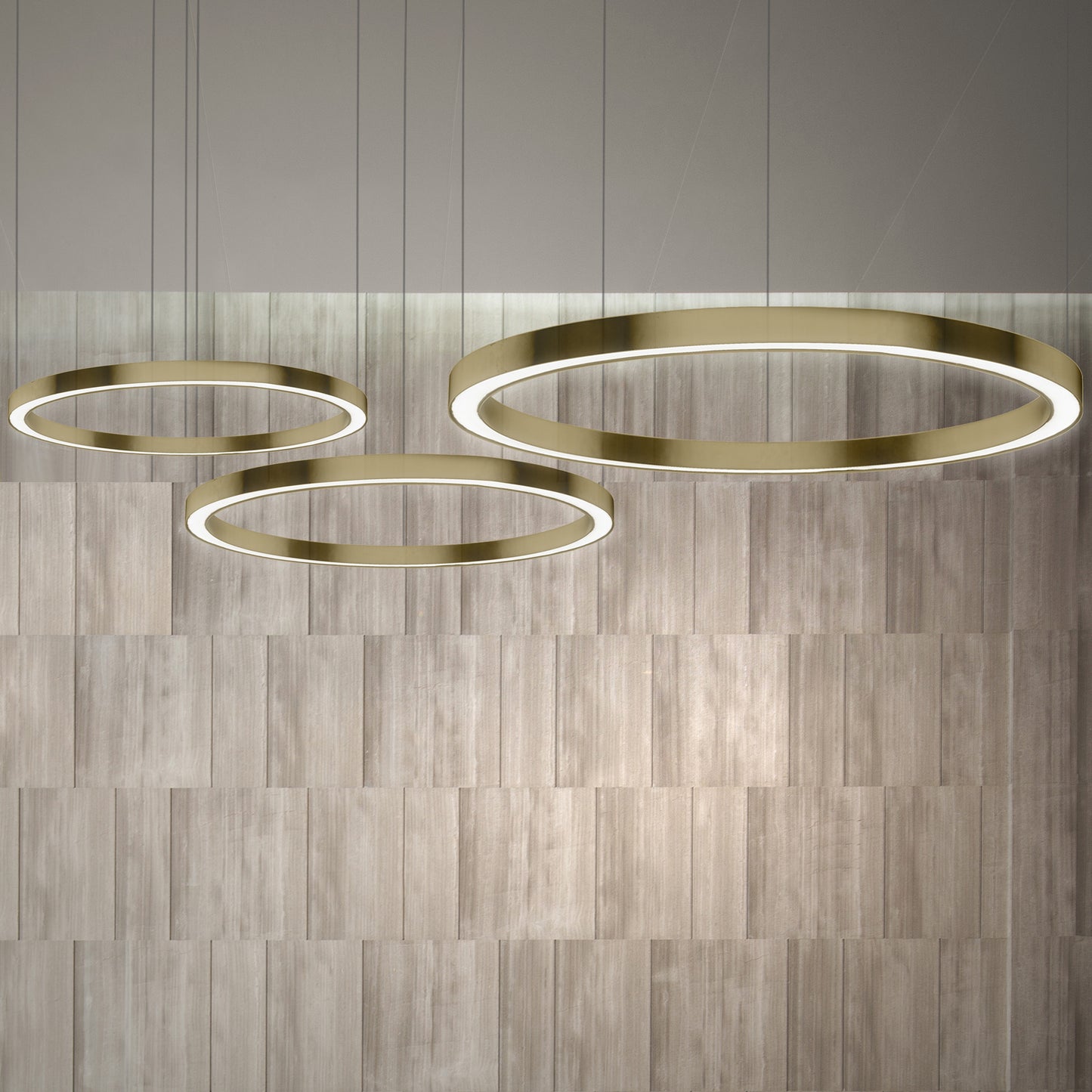 Contemporary Round Downlight Chandelier