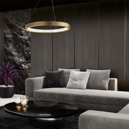 Contemporary Round Chandelier