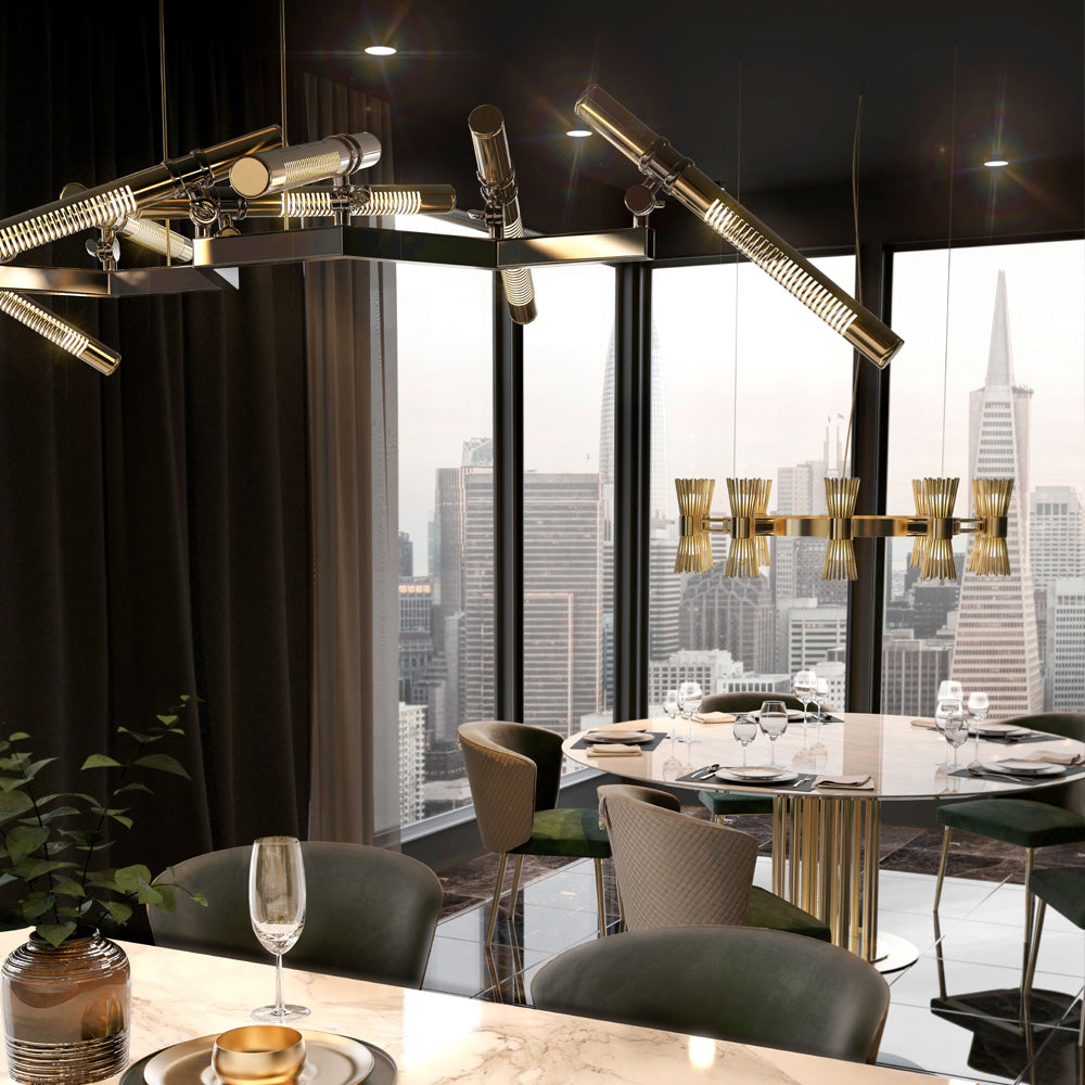 Contemporary Statement Chandelier