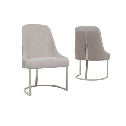 Contemporary Two-Tone Dining Chair