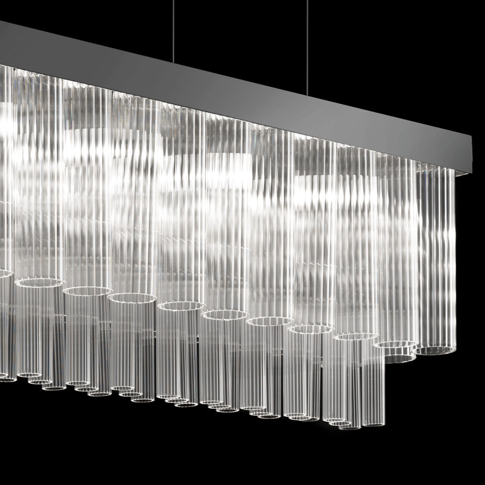 Contemporary Glass Chandelier