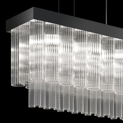 Contemporary Glass Chandelier