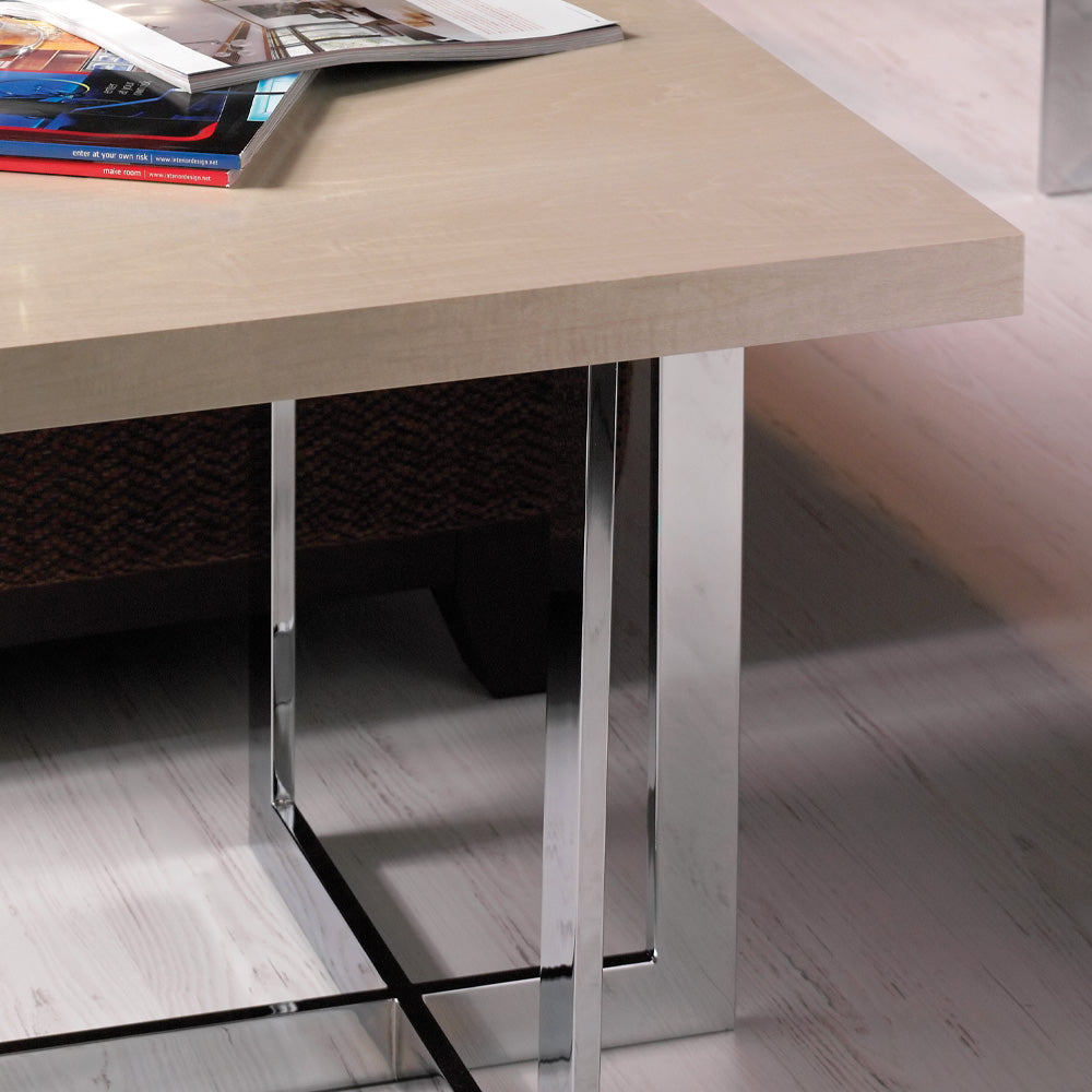 Contemporary Wooden End Table