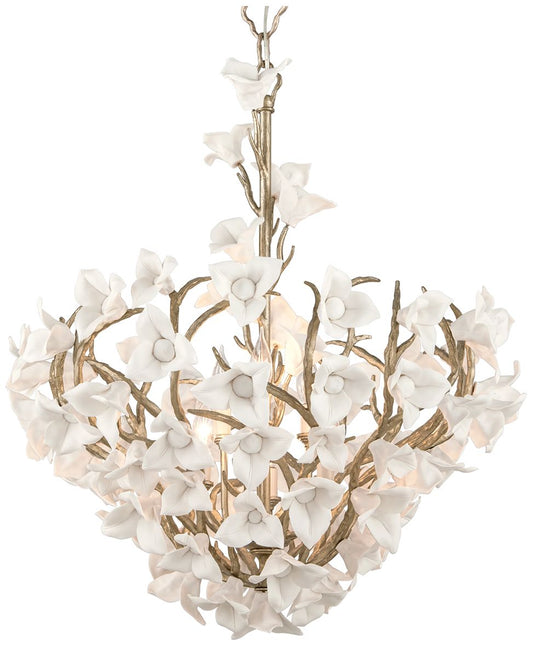 Corbett Lighting Lily 32 Inch Chandelier HAND-CRAFTED IRON