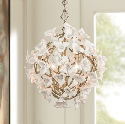 Corbett Lily 18 1/2" Wide 4-Lt Pendant