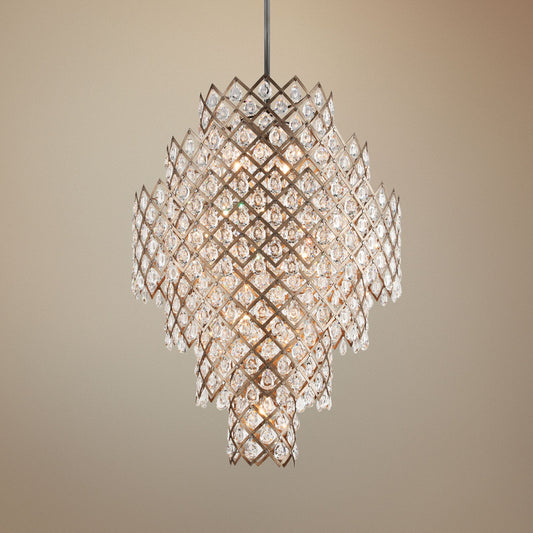 Corbett Tiara 44 3/4" Wide Vienna Bronze Pendant Light