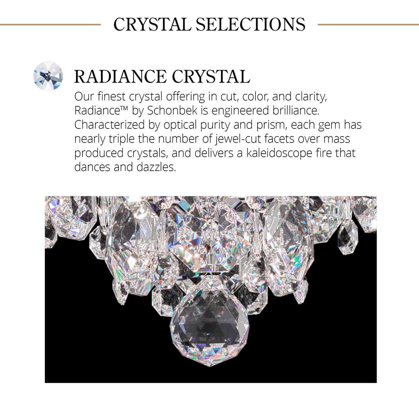 Crystal Empire 29.5"H x 24"W 6-Light Chandelier in Black