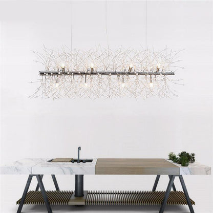 Crystal Dandelion Chandelier