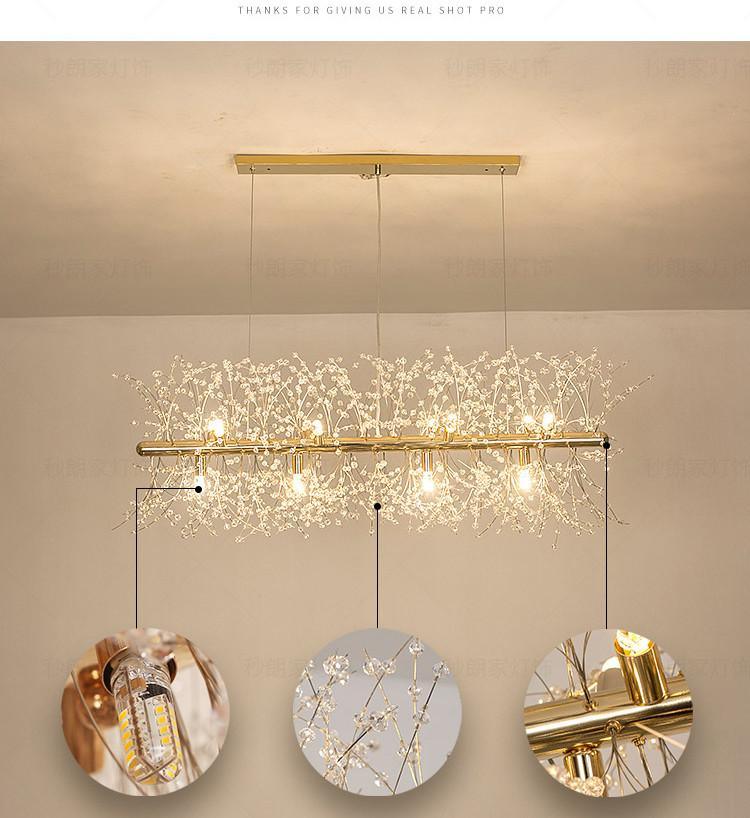 Crystal Dandelion Chandelier